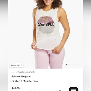 NWT Spiritual Gangster Grateful shirt size small